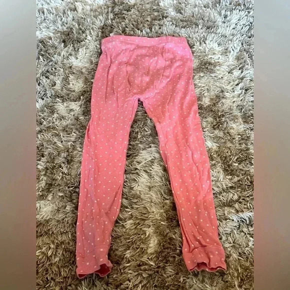 Baby gap size 5 pink polka dot pajama bottoms - Picture 4 of 4